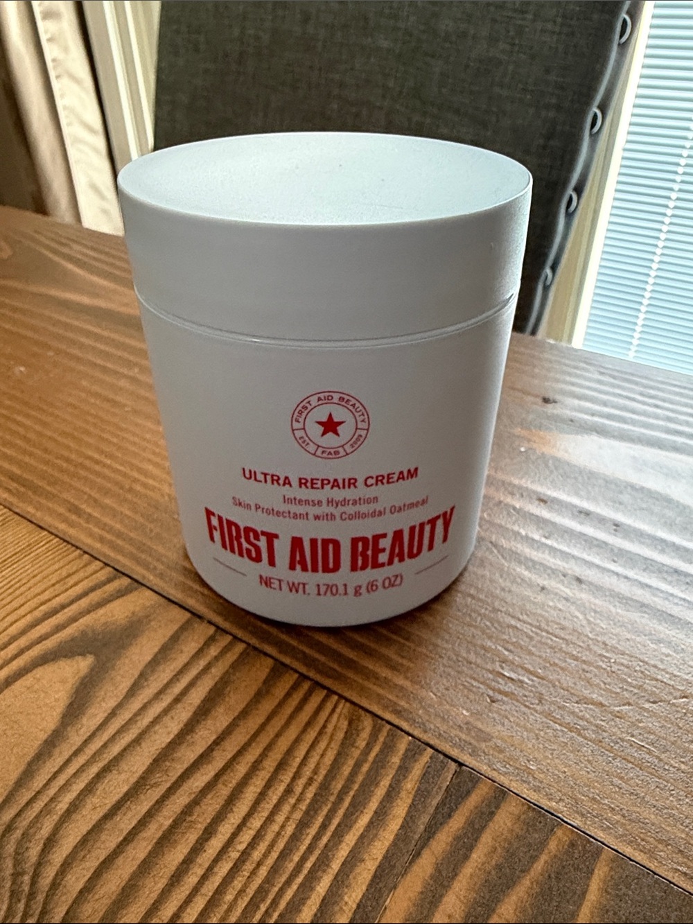 First Aid Beauty Ultra Repair Cream - White Jar with Red Logo